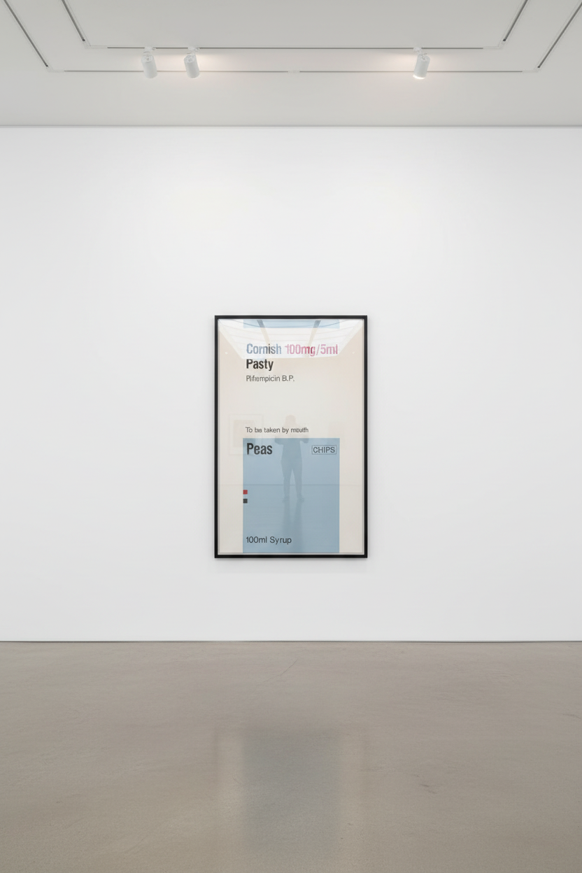 Damien Hirst - Cornish Pasty (from The Last Supper), 1999, Screen print
Signed