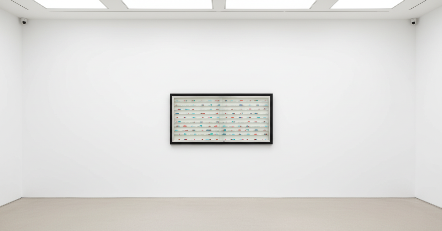 Damien Hirst - Day by Day, Utopia, 2012, Mixed Media
Signed