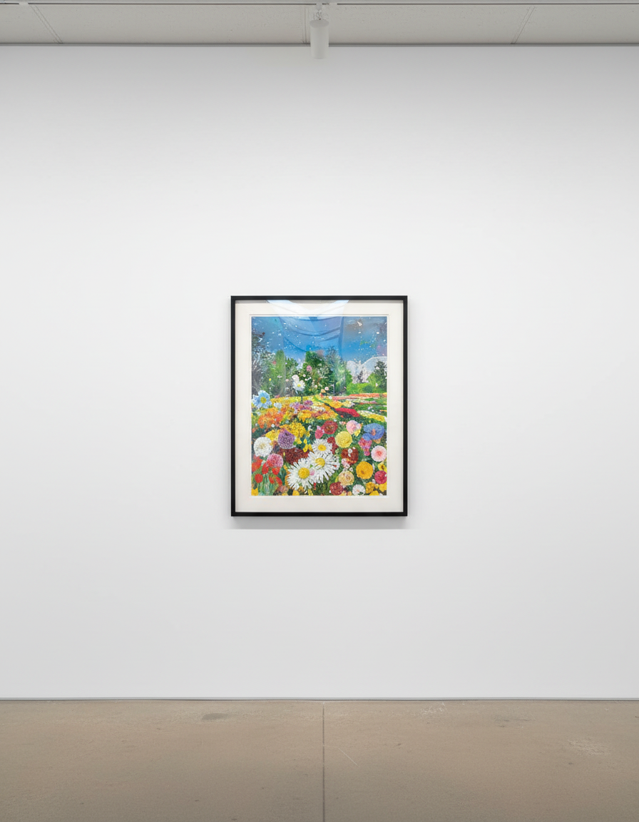 Damien Hirst - H14-7 Selflessness, 2024, Laminated Giclée print on aluminium composite panel