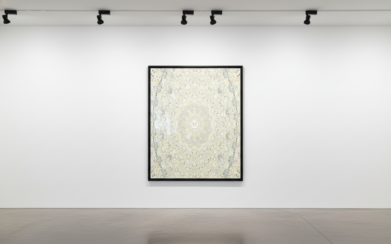 Damien Hirst - H18-5 Intricacy, 2024, Diasec mounted Giclée on aluminium
Signed and numbered
