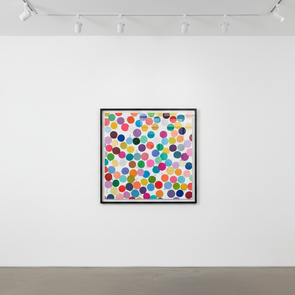 Damien Hirst - H5-5 Raffles, 2018, Diasec-mounted Giclée print on aluminium panel