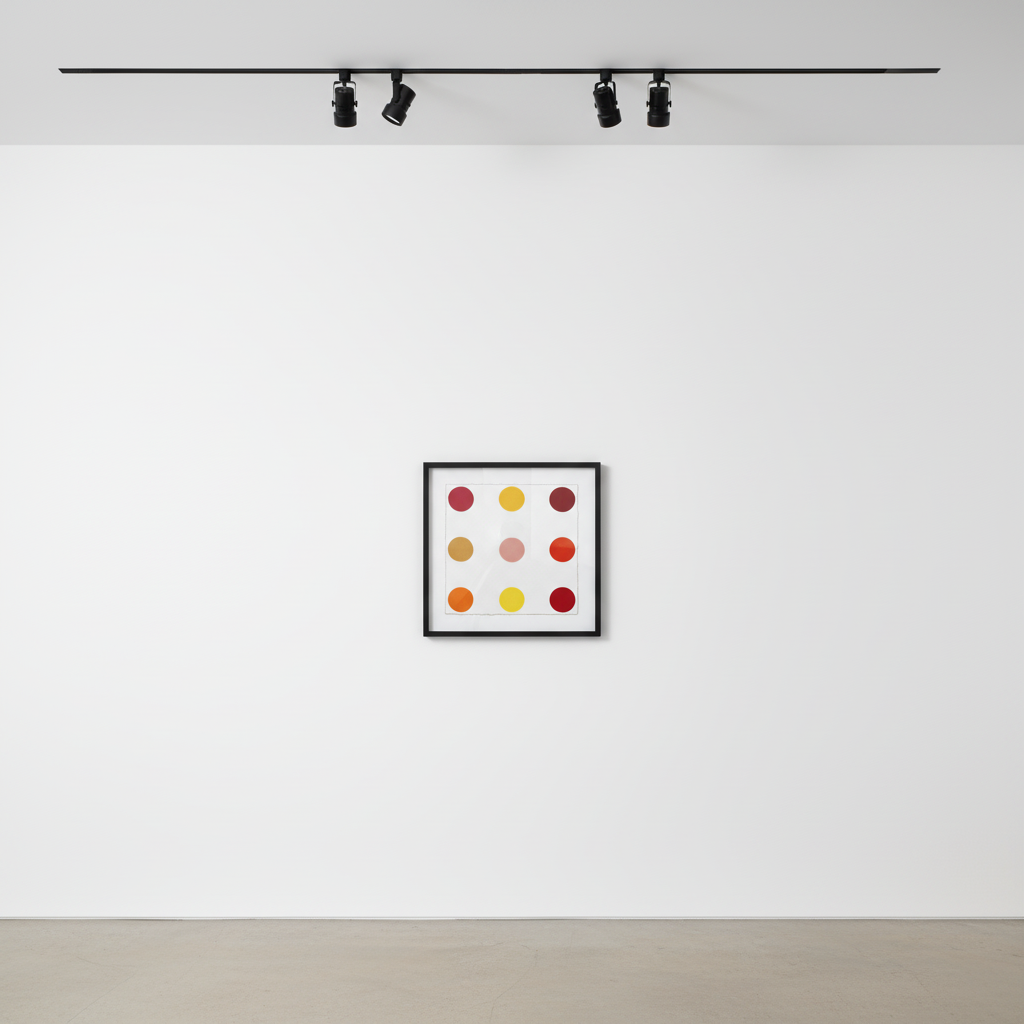 Damien Hirst - Manganese Chloride, 2011, Woodcut