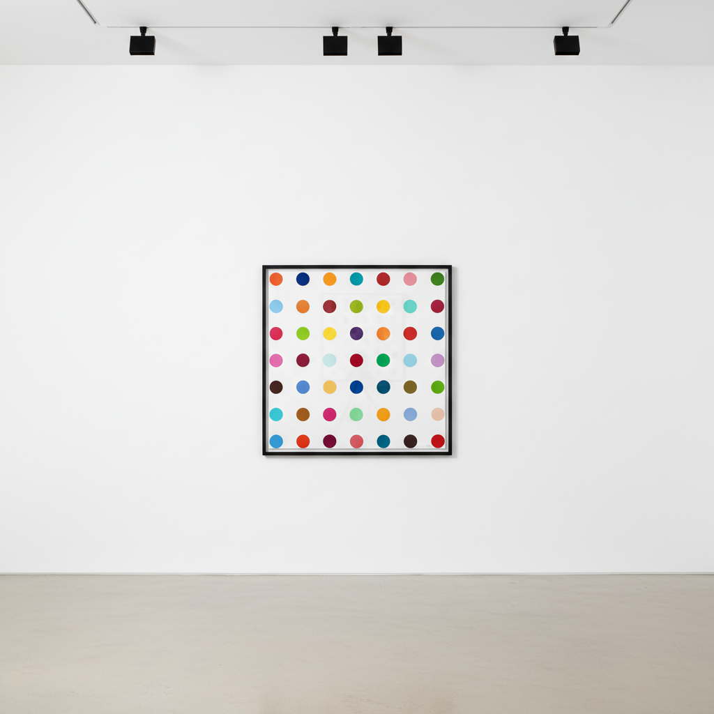 Damien Hirst - Mannitol, 2016, Woodcut