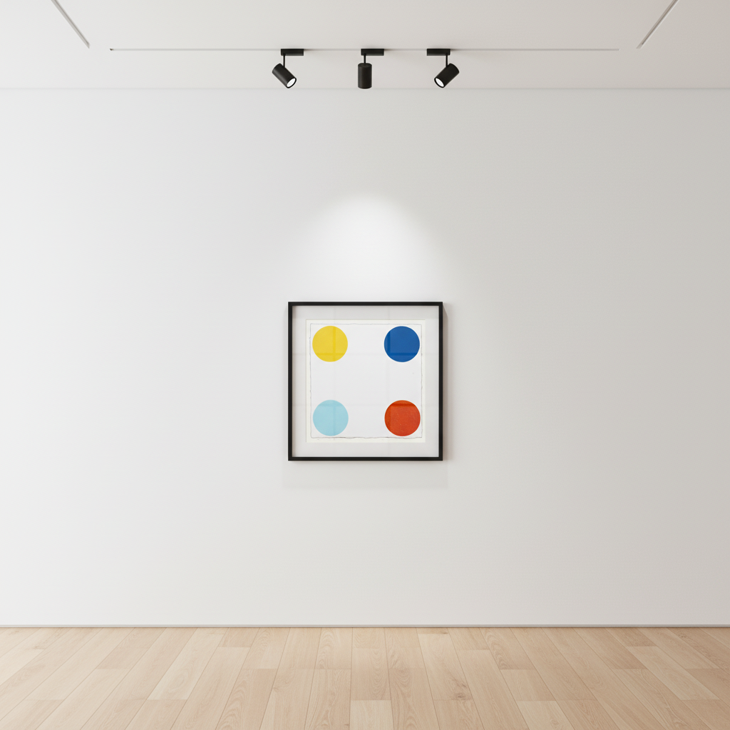 Damien Hirst - Phenyl Salicylate, 2011, Woodcut