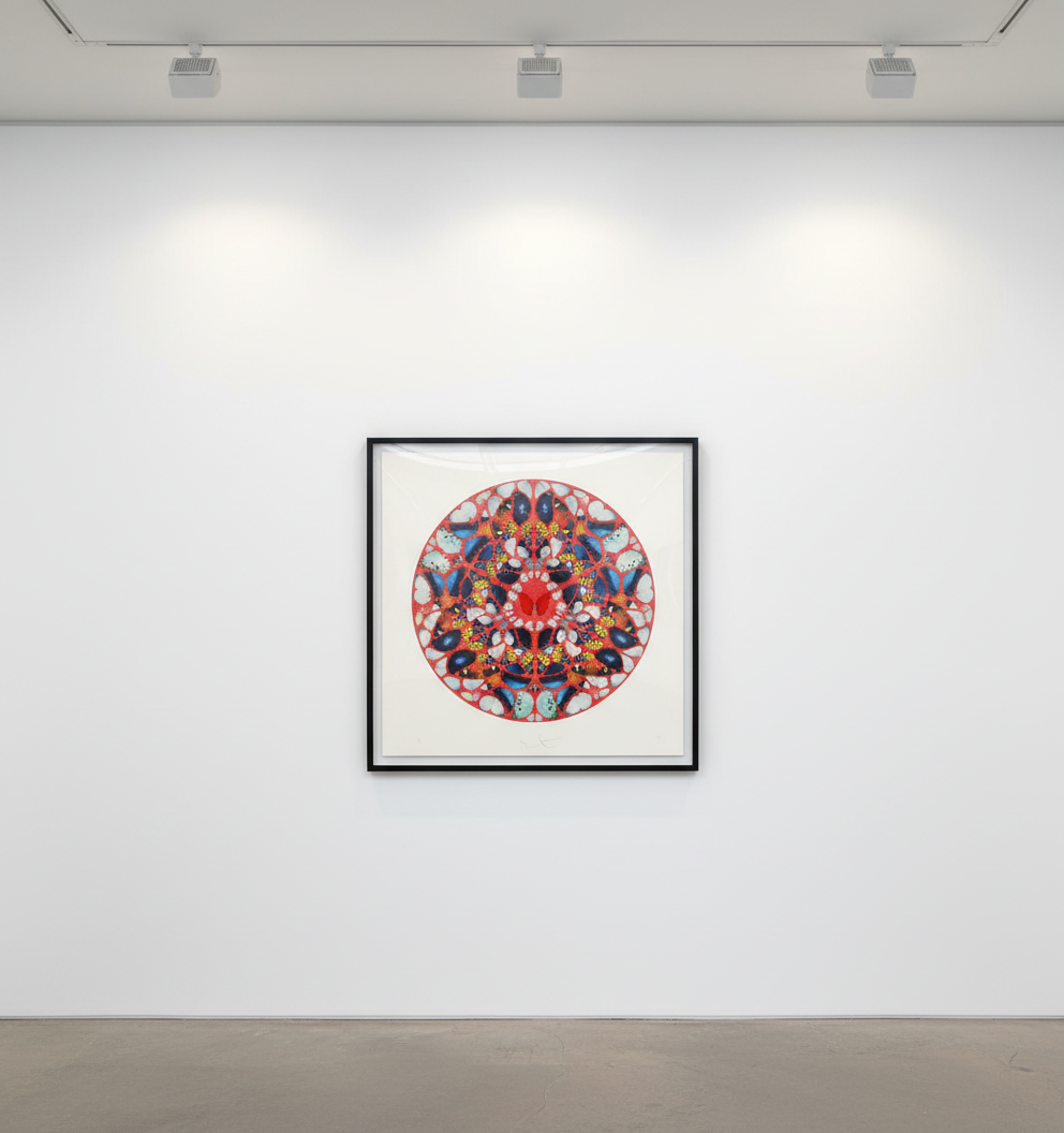 Damien Hirst - Psalm: Domine, Ne in Furore, 2010, Screenprint with Diamond Dust