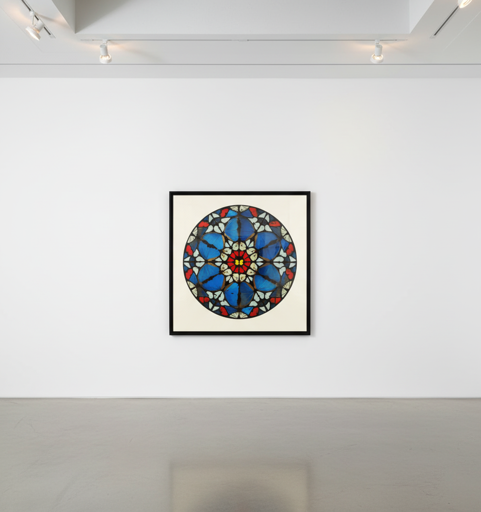 Damien Hirst - Psalm : Verba Mea Auribus, 2009, Silkscreen print with glaze