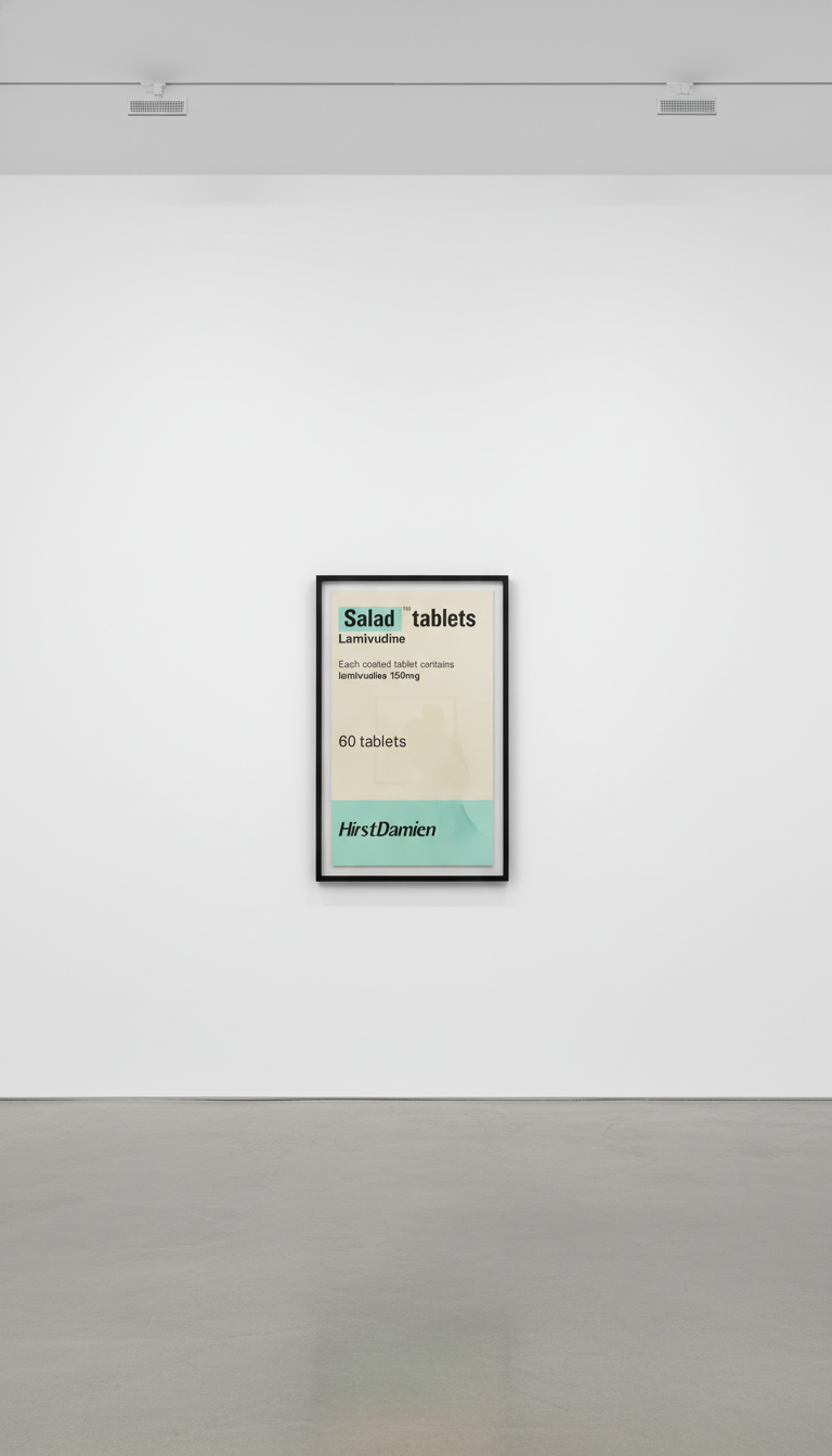 Damien Hirst - Salad (from The Last Supper), 1999, Screen print
Signed and numbered