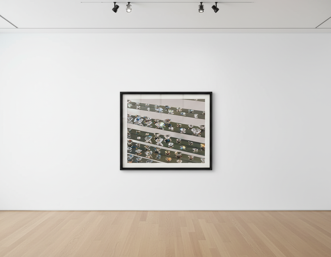 Damien Hirst - Silver Tears, Utopia, 2012, Foil Block
Signed