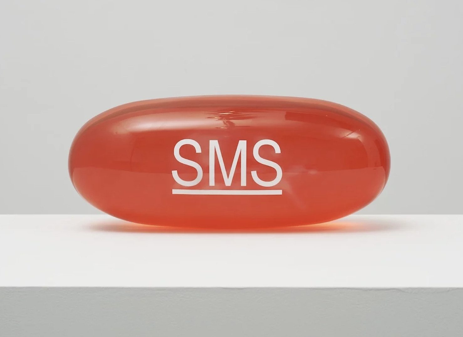 Damien Hirst - Sudafed PE, 2014, Clear polyurethane resin with ink pigment