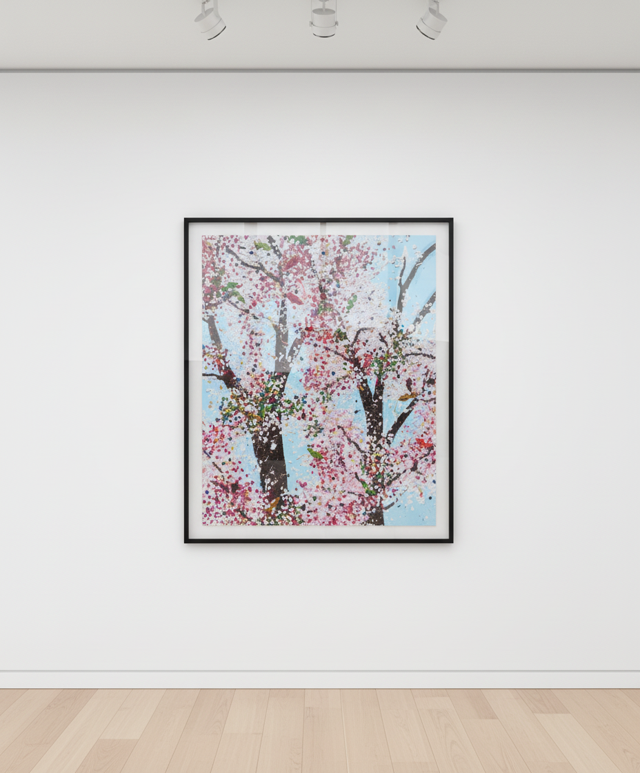 Damien Hirst - The Virtues Honesty H9-5, 2021, Laminated Giclée print on aluminium composite panel