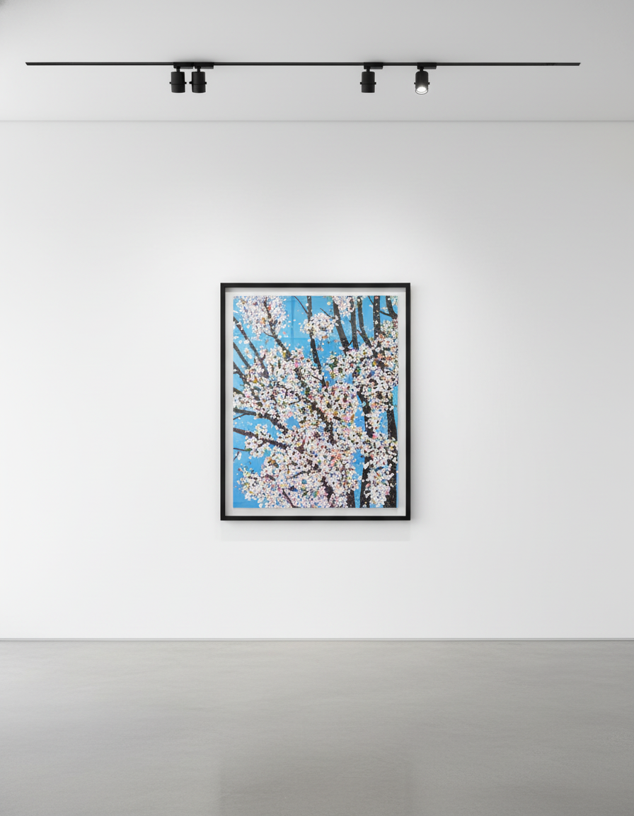 Damien Hirst - The Virtues Justice H9-1, 2021, Laminated Giclée print on aluminium composite panel