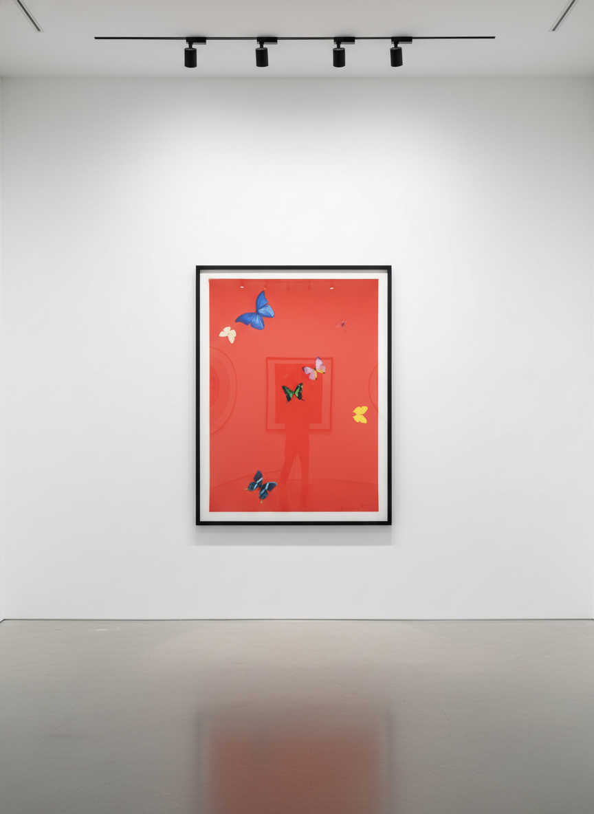 Damien Hirst - The Wonder Of You (Your Feel), 2015, Polymer-gravure etching with lithographic overlay