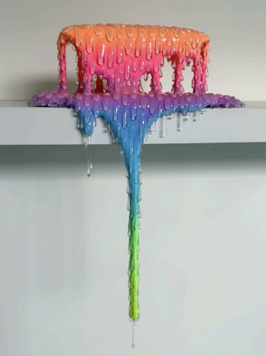 Dan Lam - Cling, 2025, Foam, acrylic, resin, polymer