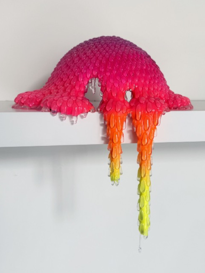 Dan Lam - Fable, 2025, Foam, Acrylic, Resin, Polymer