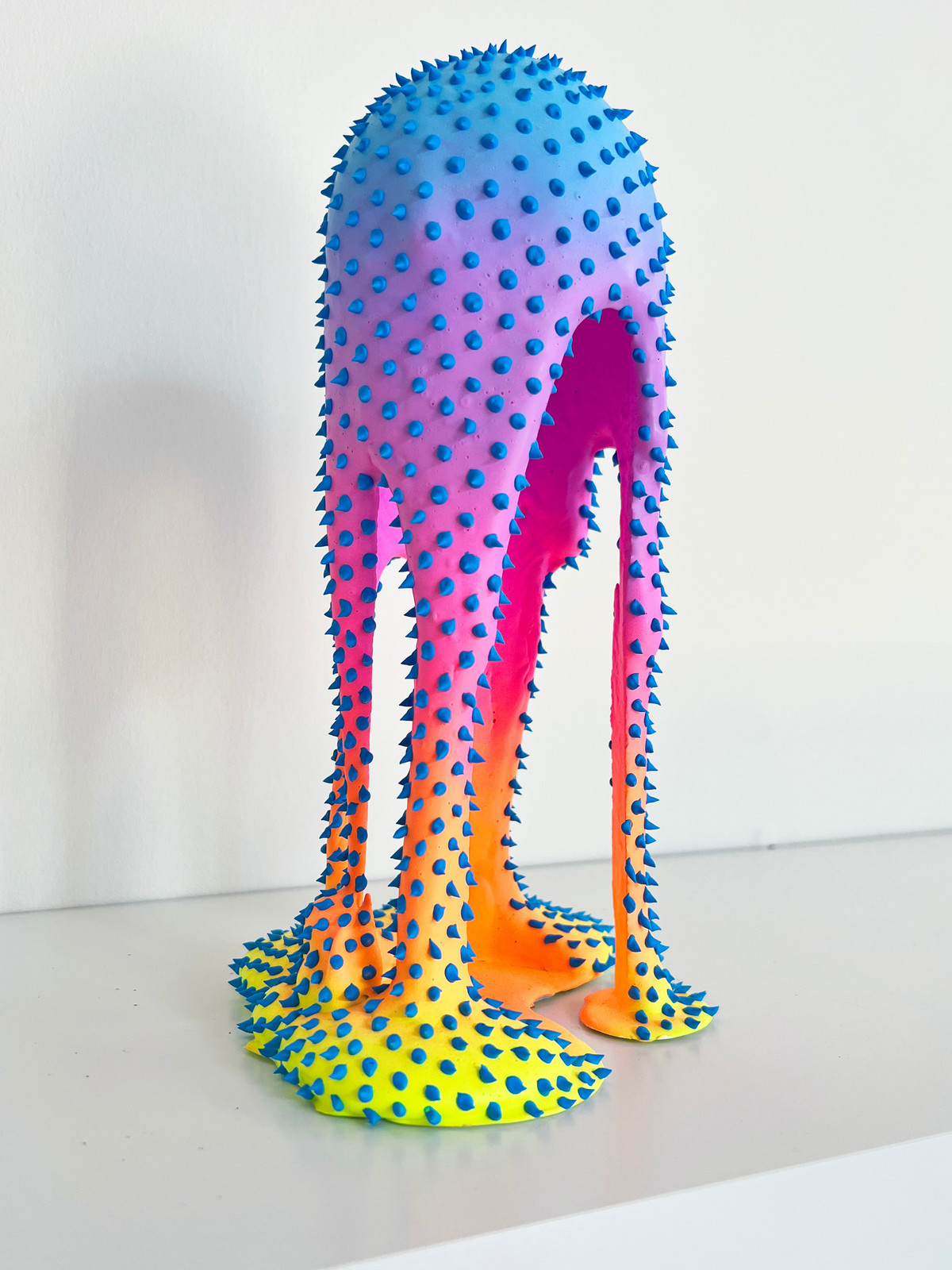 Dan Lam - Rising, 2023, Foam, acrylic, polymer, resin
