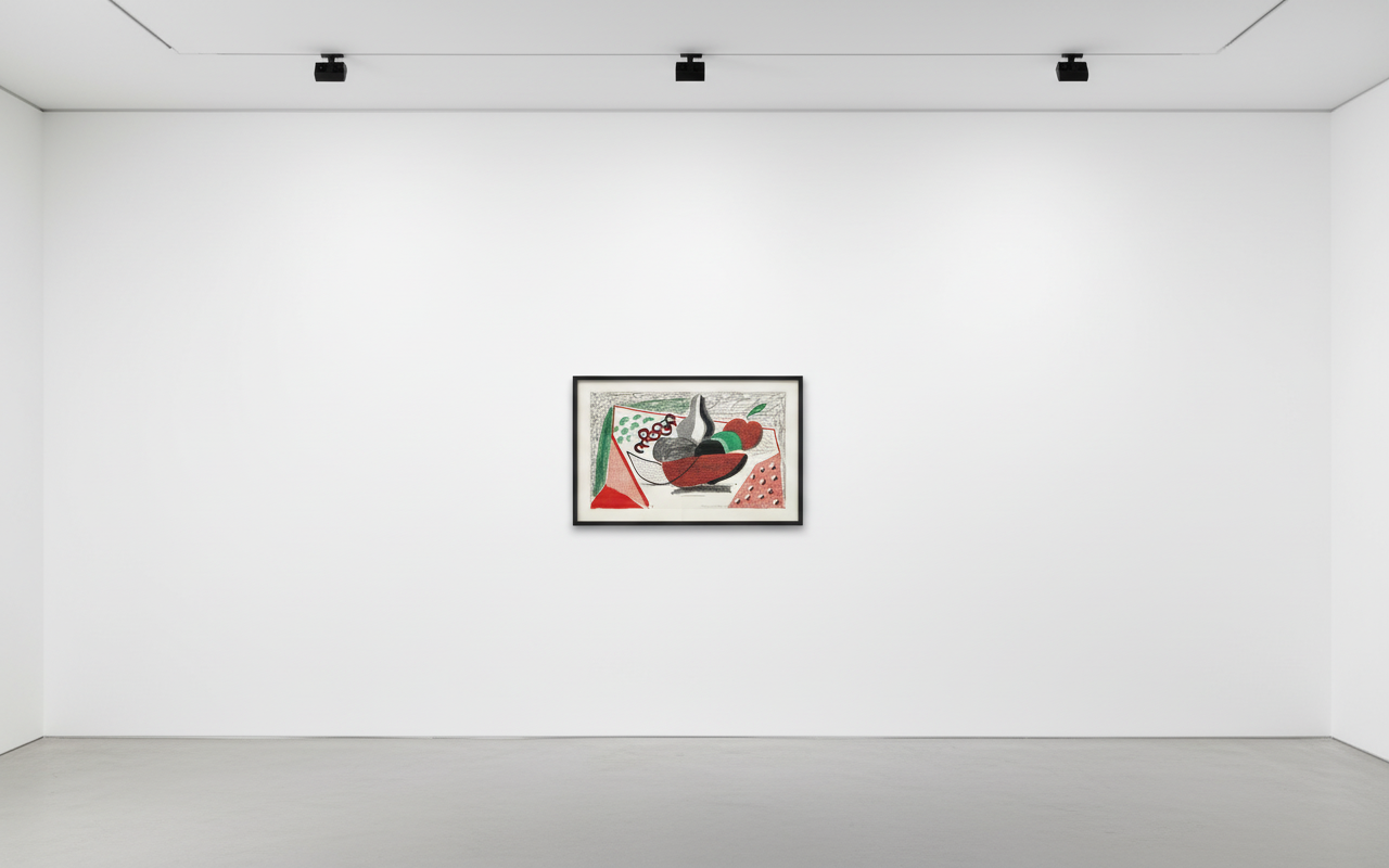 David Hockney - Apples, Pears, and Grapes, 1986, Home Made Print