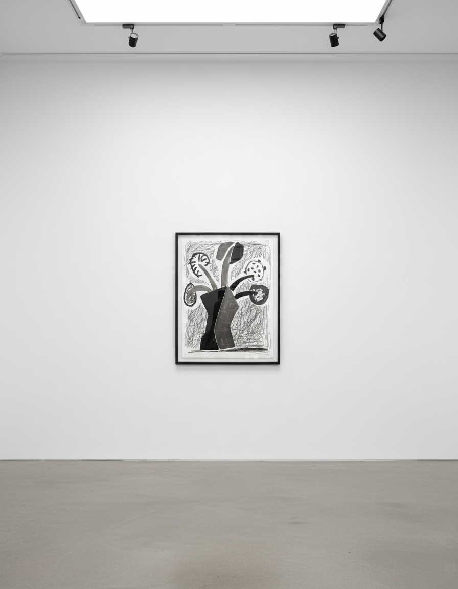 David Hockney - Growing, 1986, Home made print on 120g Arches rag paper executed on an office colour copy machine