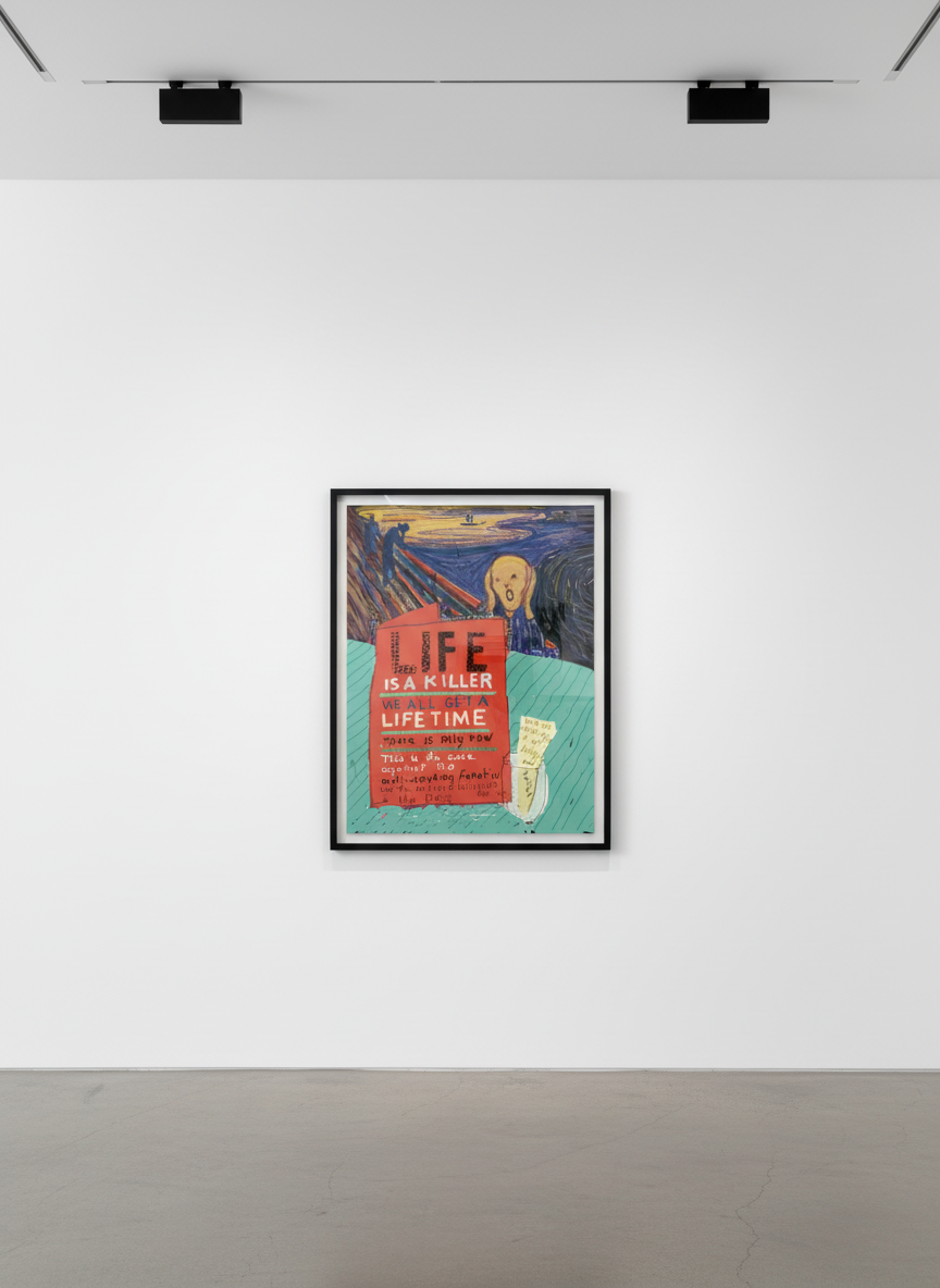 David Hockney - Life, 2012, iPad drawing