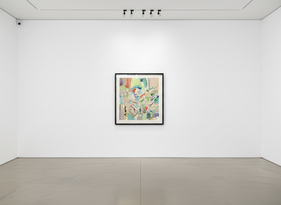 David Hockney - Spilt Ink, 2019, Inkjet print on paper