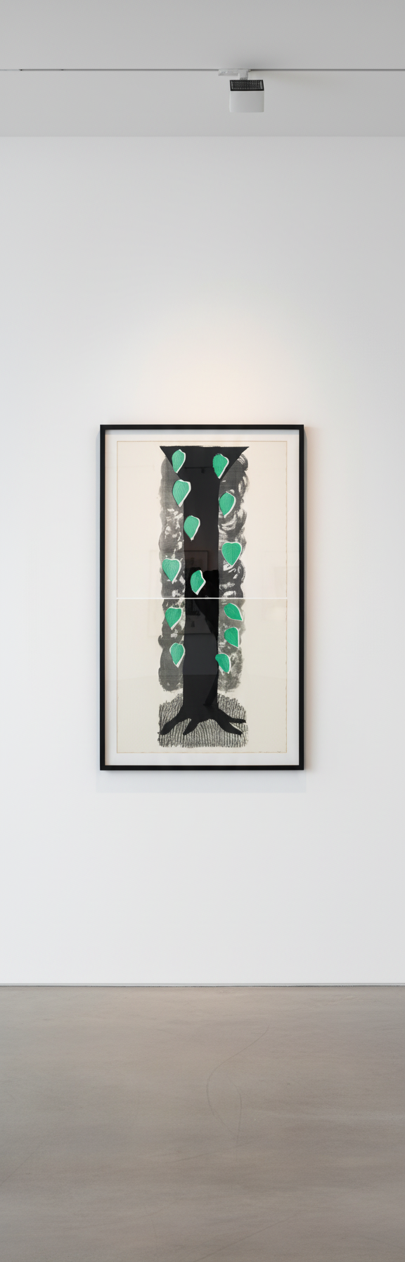 David Hockney - The Tall Tree, 1986, Home Made Print on two sheets of paper