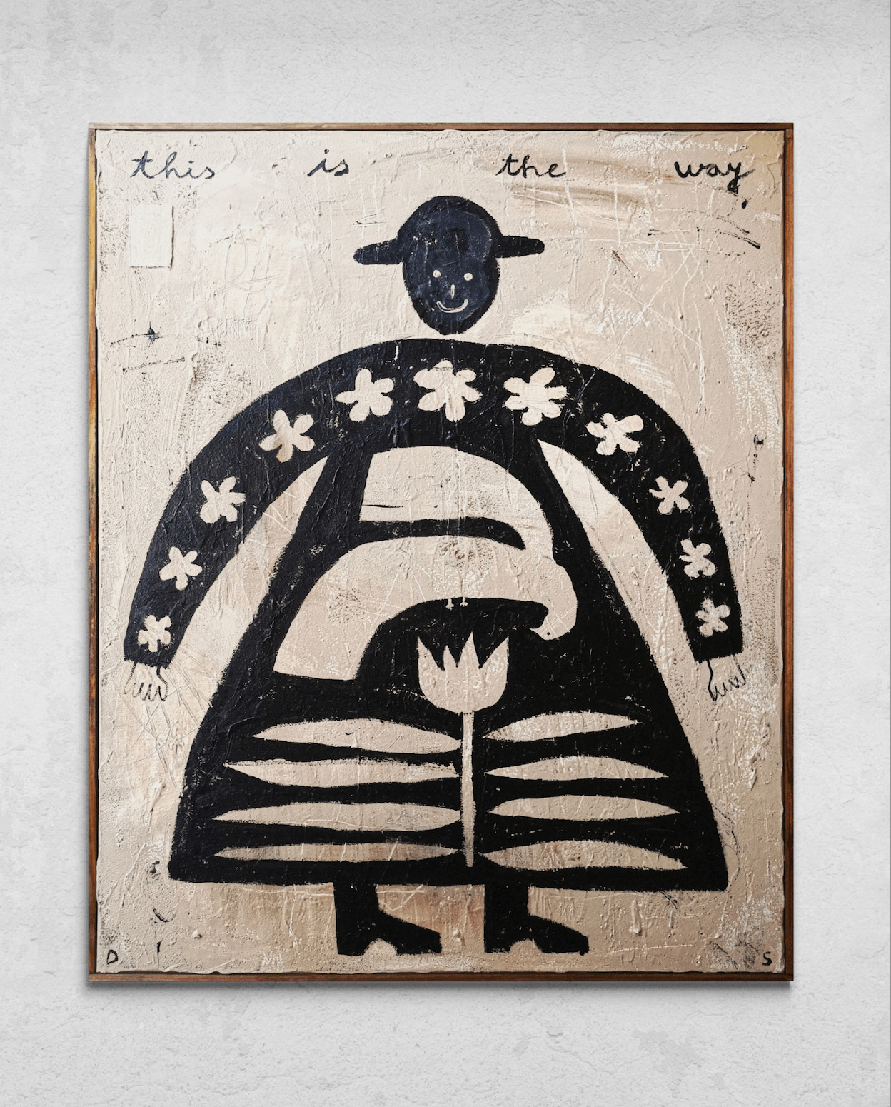 David Schmitt - This is the Way, 2024, Mixed Media on Canvas