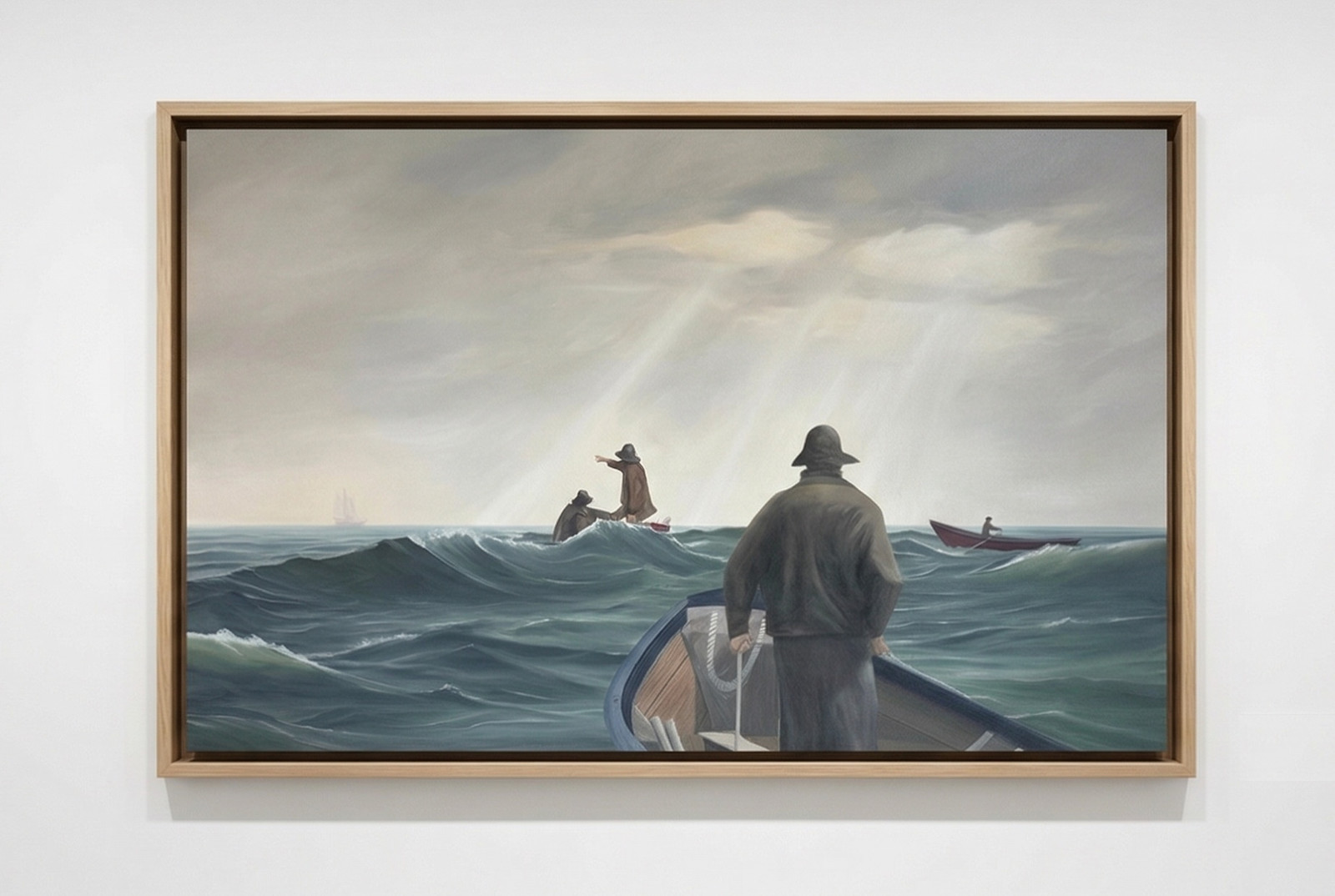 Derek Macara - Clearing Fog, Oil on canvas