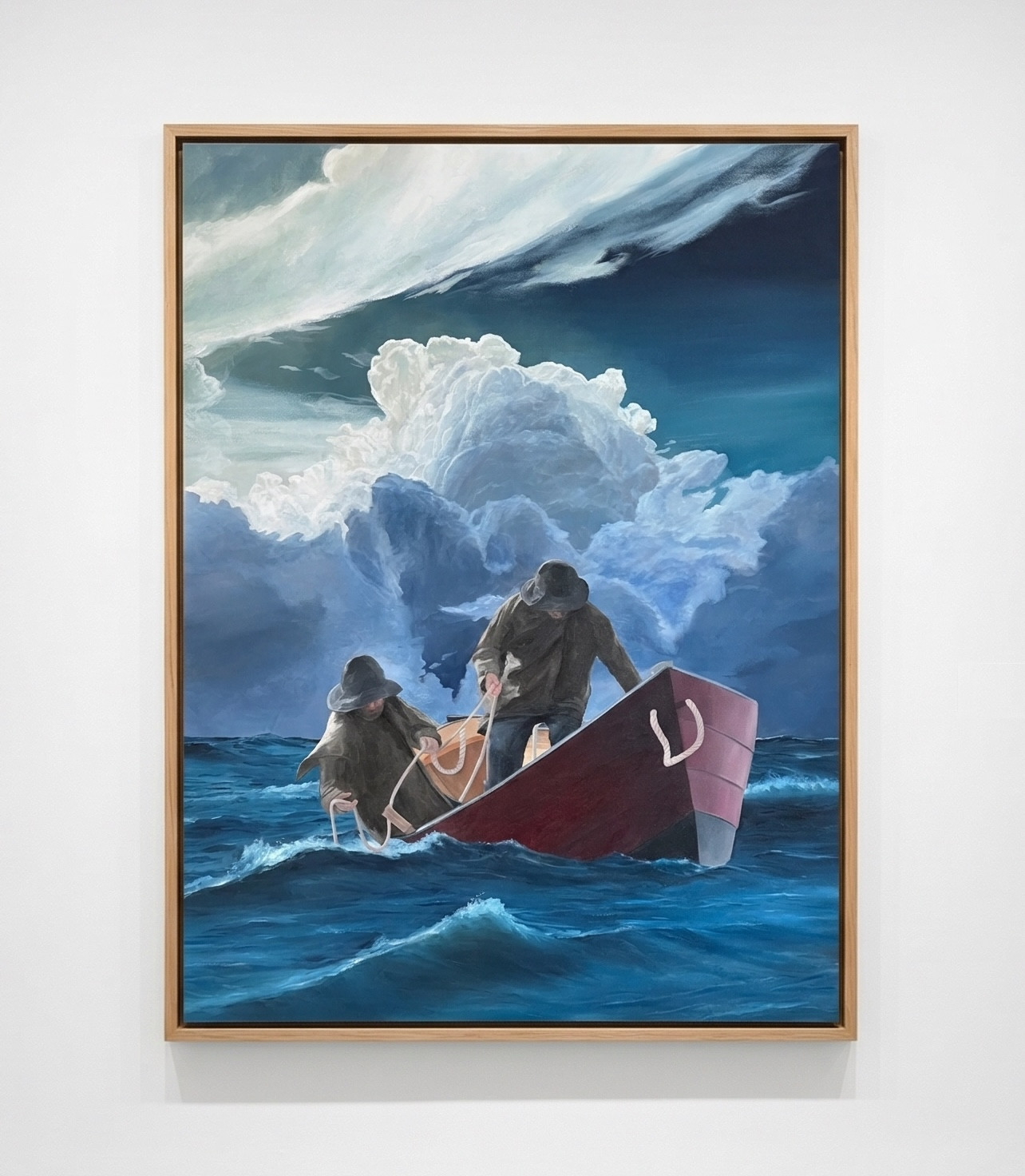 Derek Macara - Long Liners, Oil on canvas