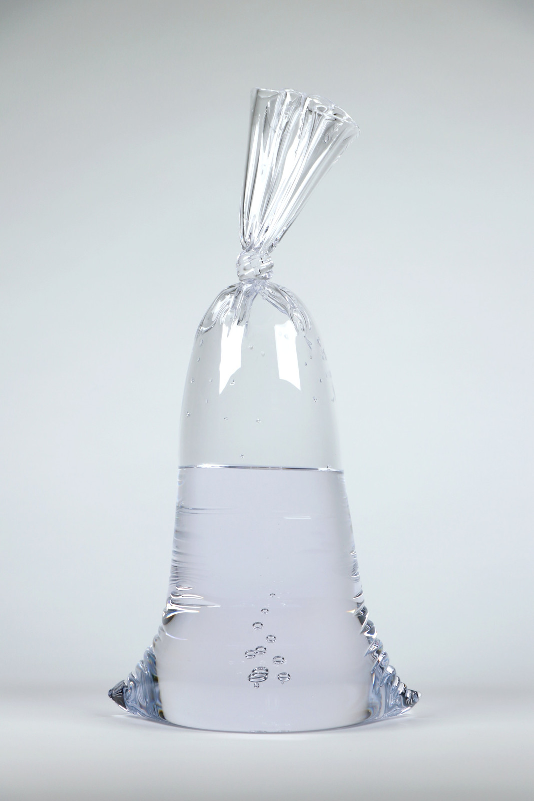 Dylan Martinez - Water Bag D91, 2024, Hand blown glass sculpture