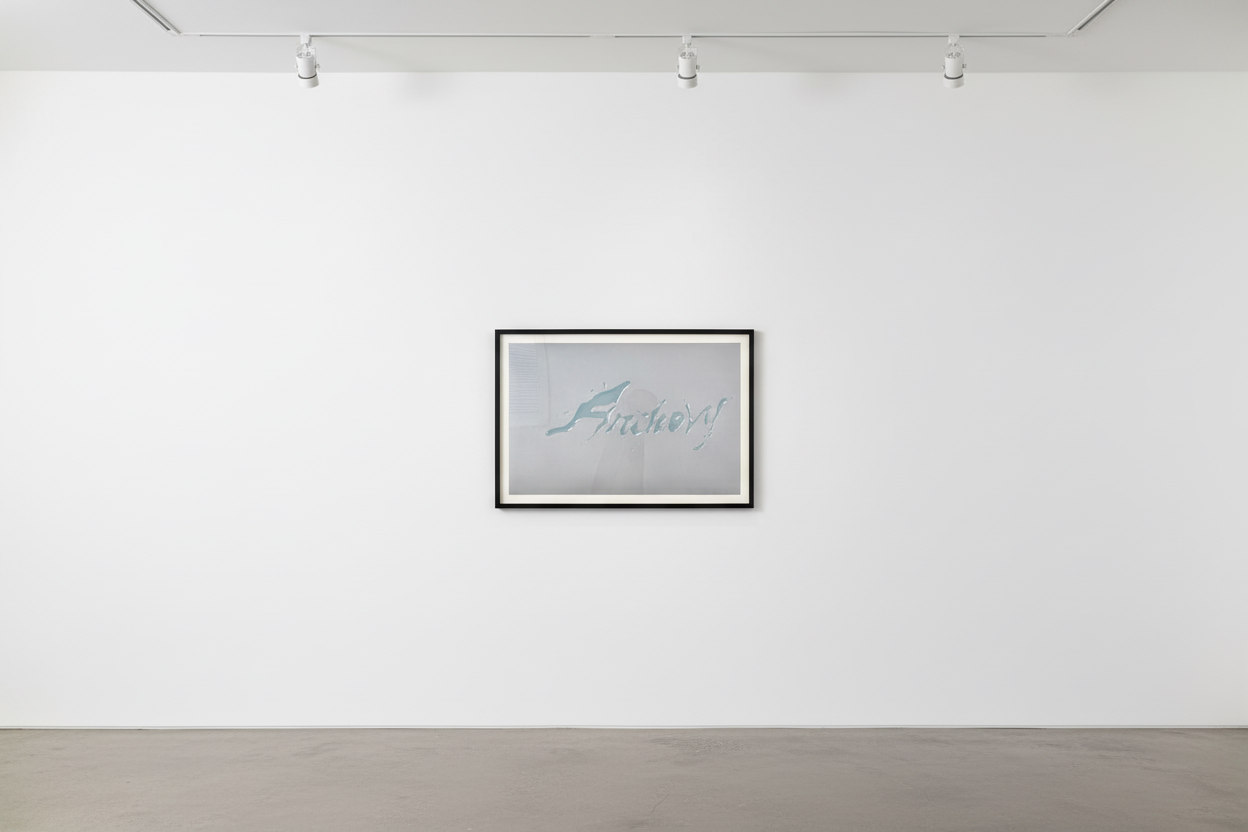 Ed Ruscha - Anchovy, 1969, Lithograph on calendered Rives BFK paper