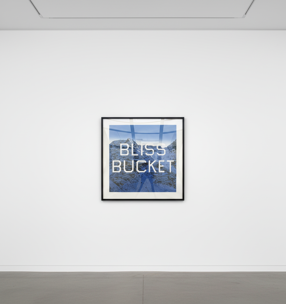 Ed Ruscha - Bliss Bucket, 2010, Lithograph