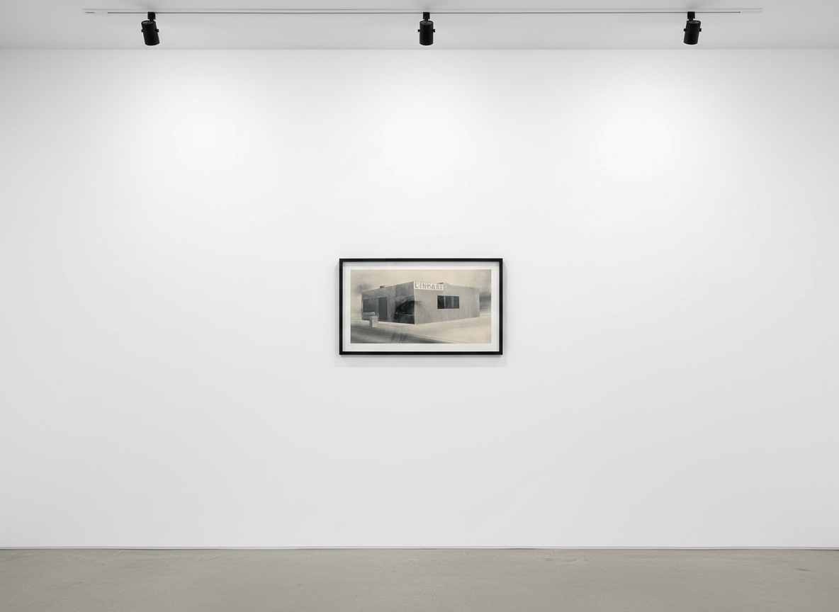 Ed Ruscha - Library, 1994, Lithograph