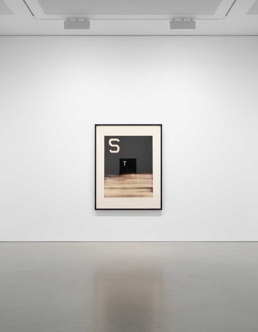 Ed Ruscha - Stranger, 1983, Lithograph