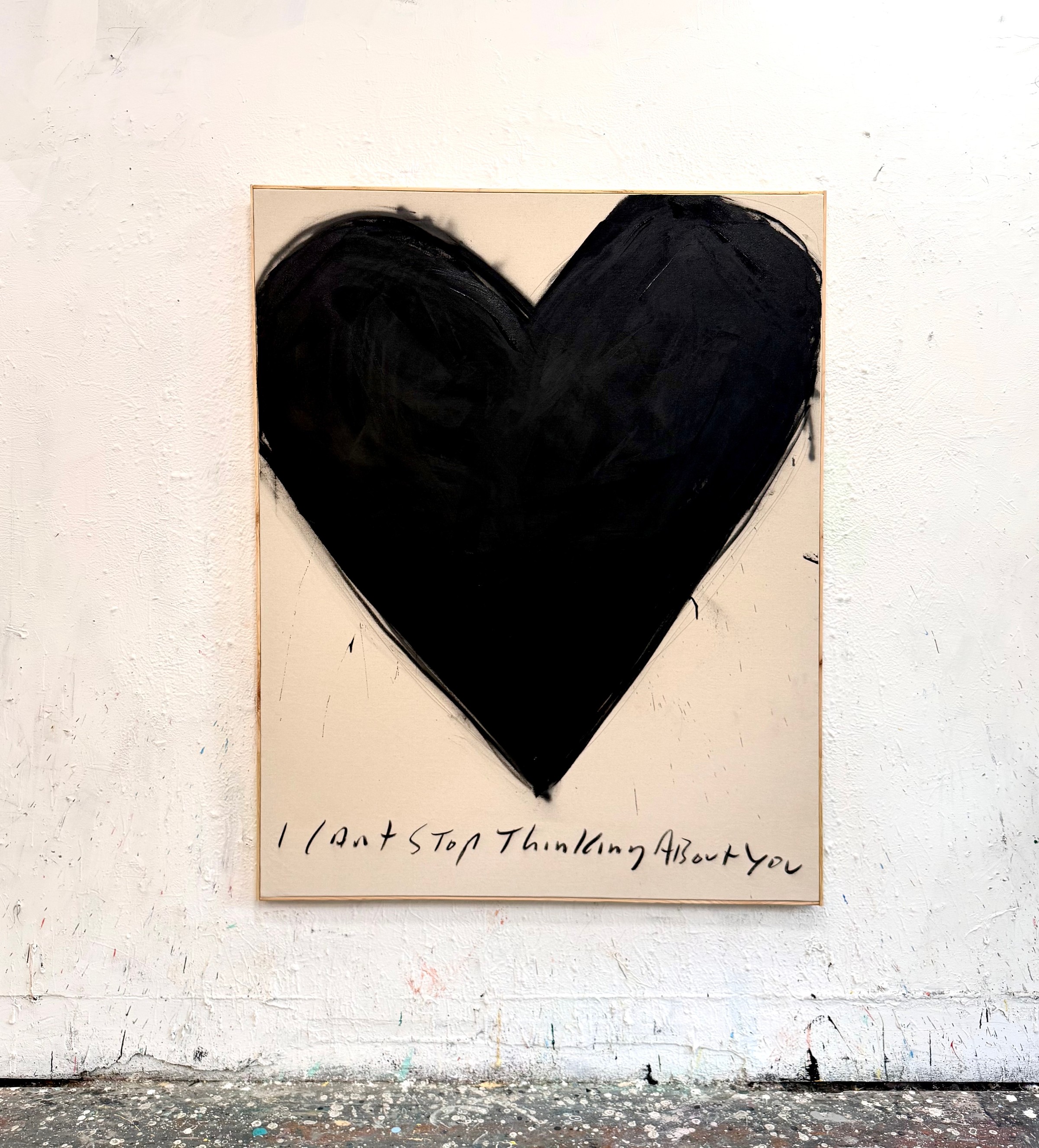 Eric Stefanski - I Can't Stop Thinking About You, 2026, Oil on Canvas 
