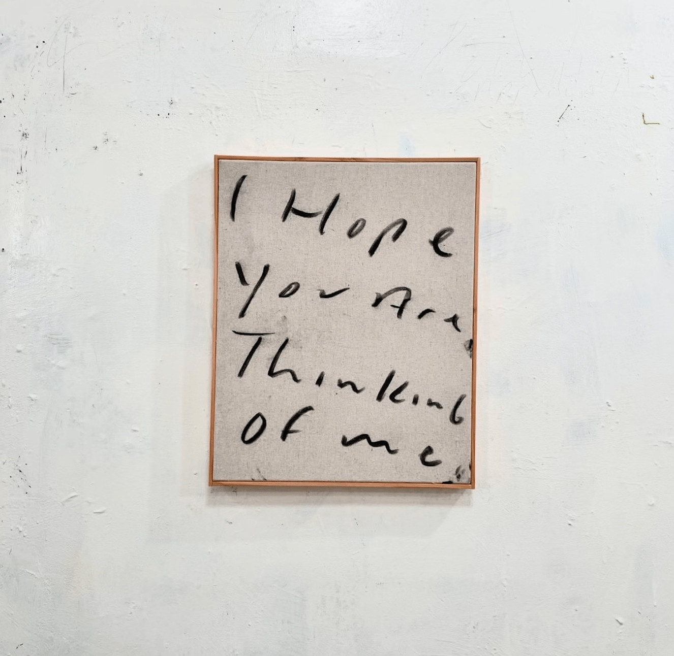 Eric Stefanski - I hope you are thinking of me, 2024, Oil on canvas