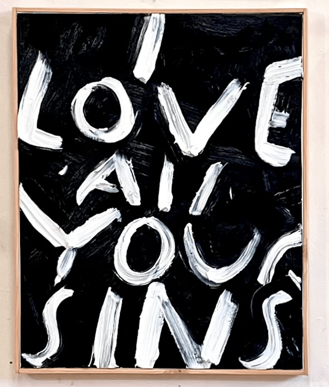 Eric Stefanski - I Love All Your Sins, 2024, Oil on canvas