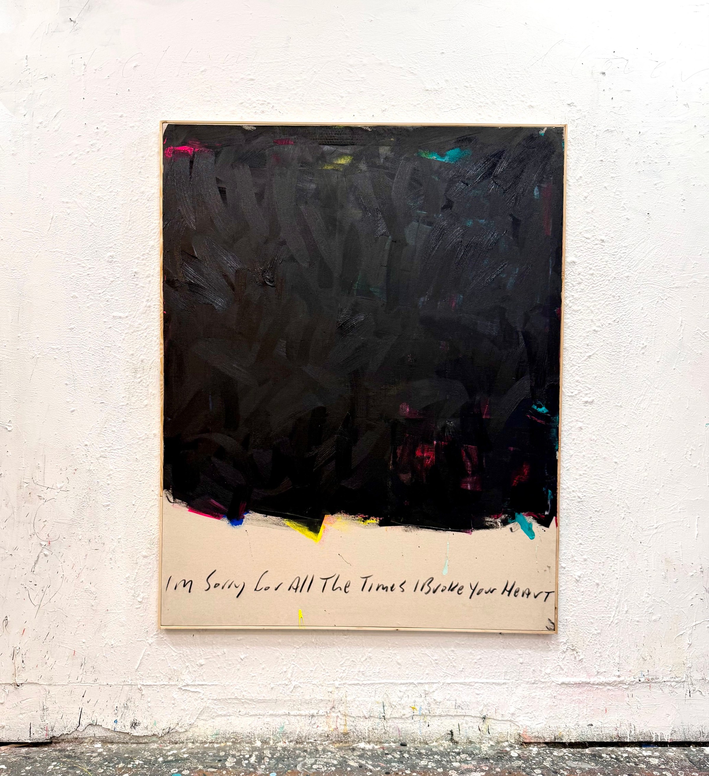 Eric Stefanski - I'm Sorry For All The Times I Broke Your Heart, 2026, Oil on Canvas