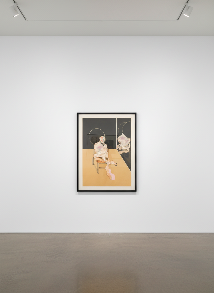 Francis Bacon - Seated Figure, 1983, Lithograph