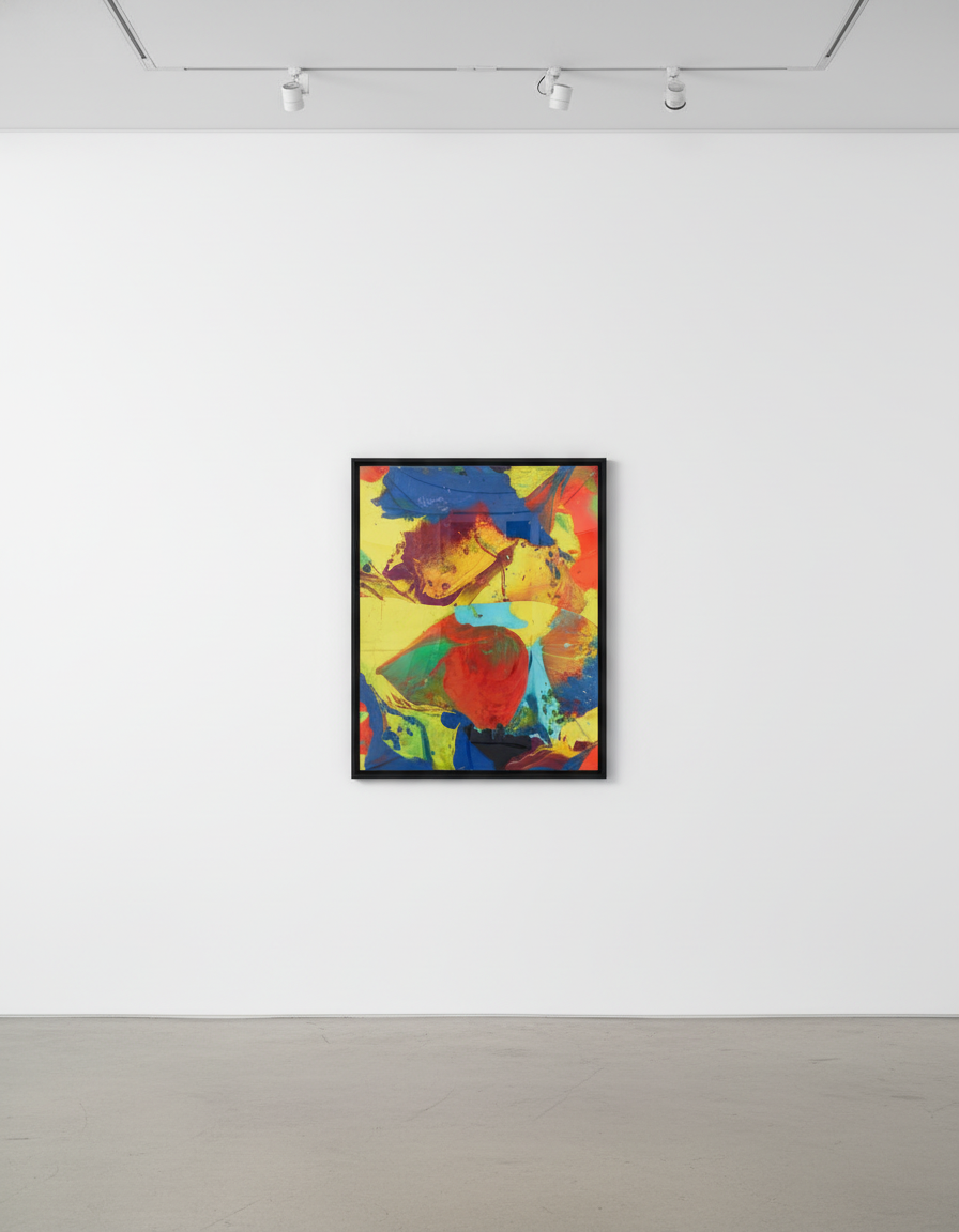 Gerhard Richter - Bagdad P10, 2014, Diasec mounted chromogenic print on aluminium
