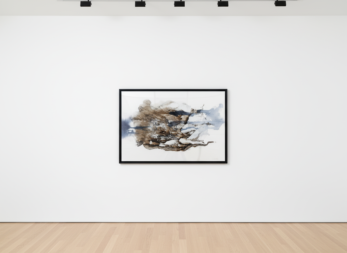Gerhard Richter - December 2020 C, 2020, Diasec mounted giclée print on aluminum composite panel