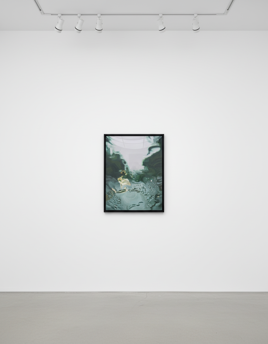 Gregory Thielker - Prelude (Green), 2023, Oil on linen