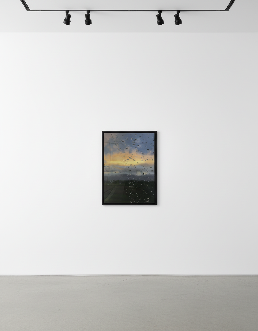 Gregory Thielker - Prelude (Sherbet), 2024, Oil on canvas