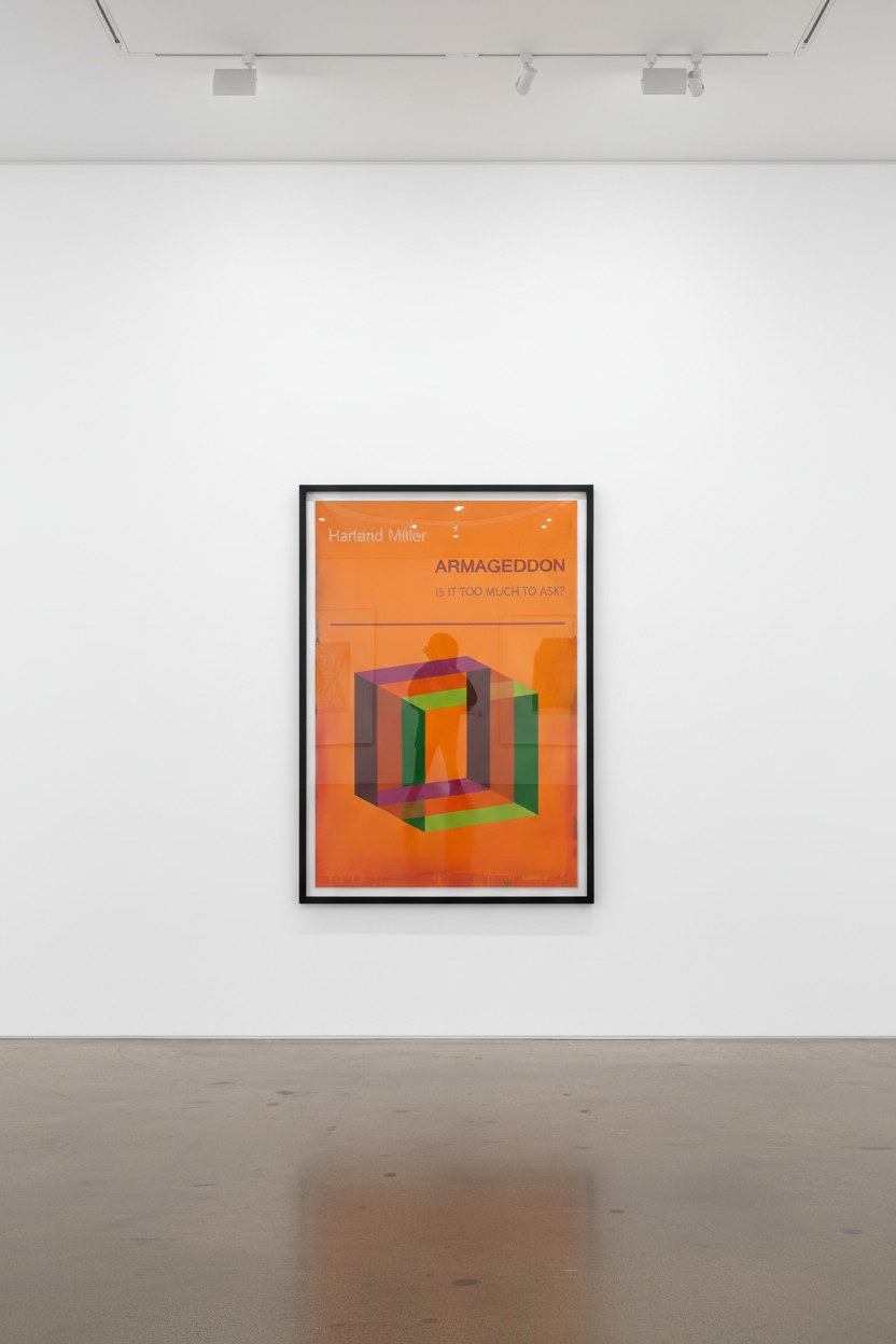 Harland Miller - Armageddon: Is It Too Much To Ask? (Large), 2017, Screen print