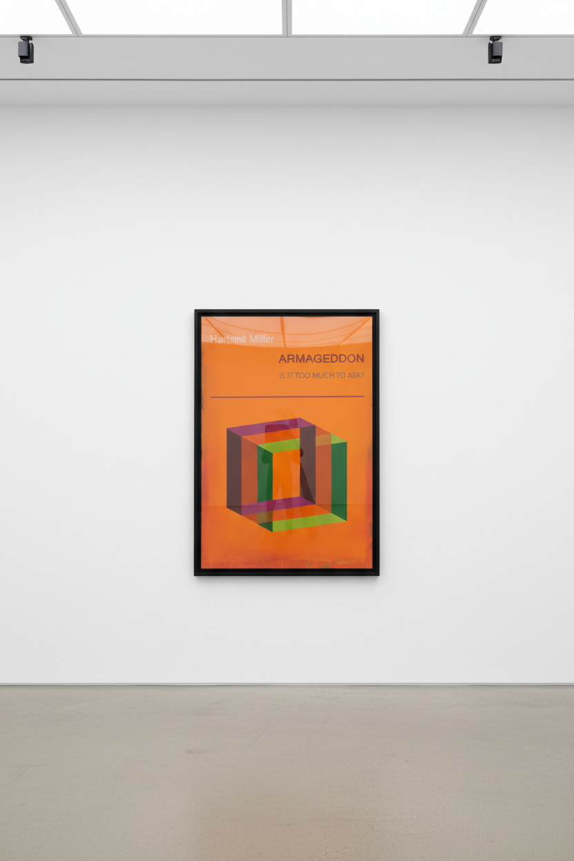 Harland Miller - Armageddon: Is It Too Much To Ask? (Small), 2017, Screen print