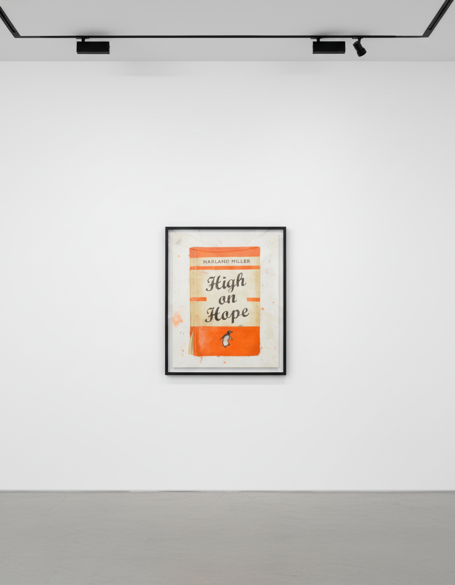 Harland Miller - High On Hope (Large), 2014, Screen print