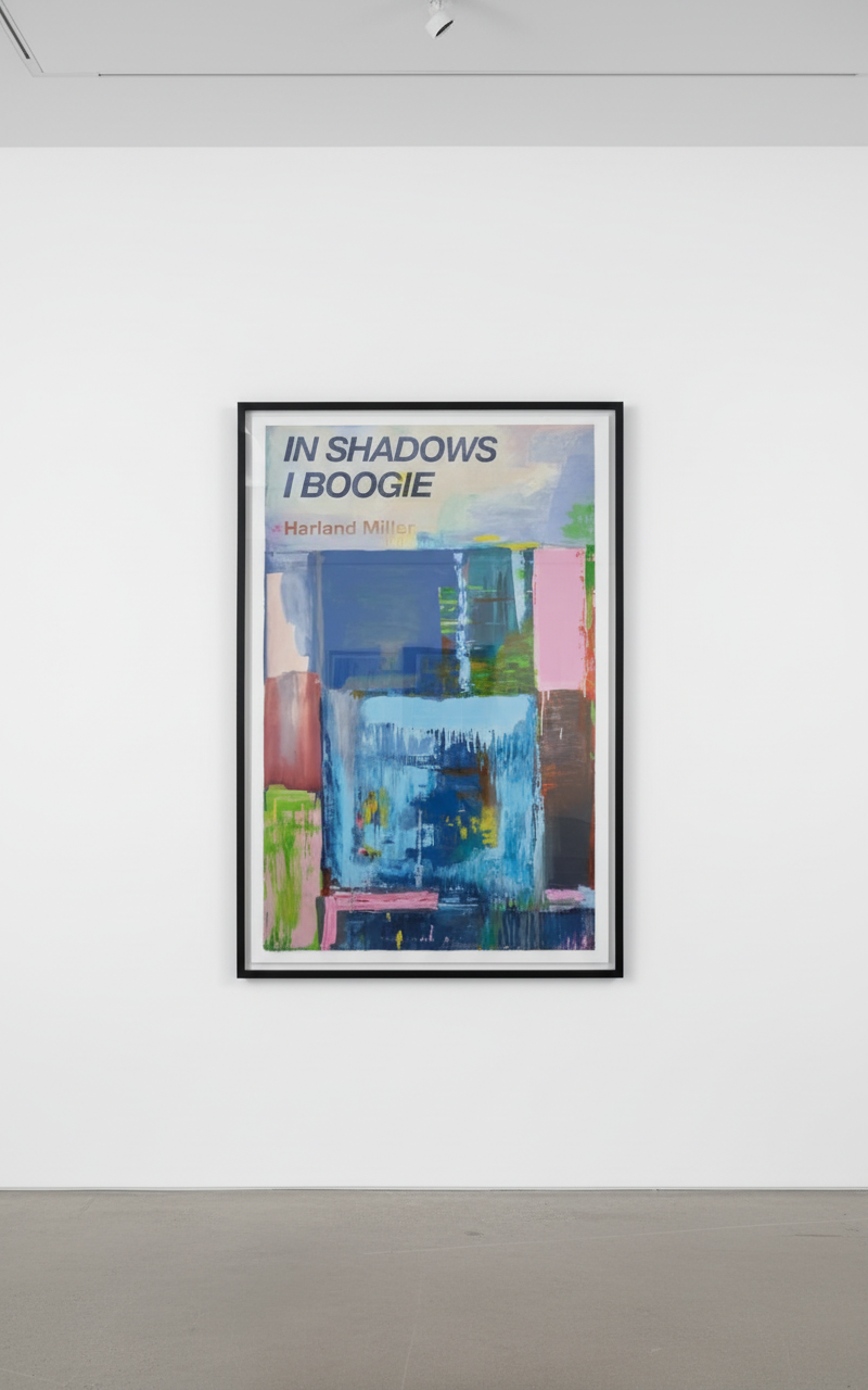 Harland Miller - In Shadows I Boogie, 2019, Etching with relief printing