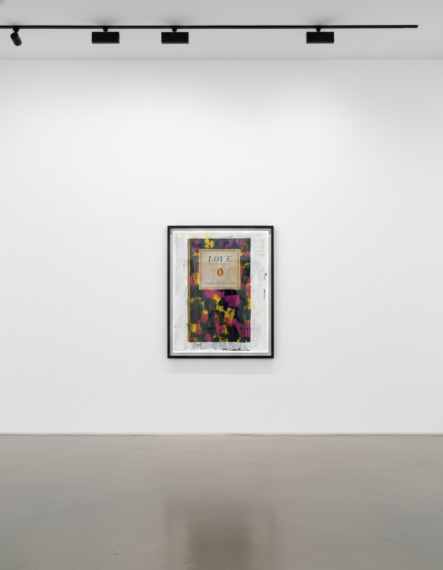 Harland Miller - Love Conquers Nothing, 2011, Screen print