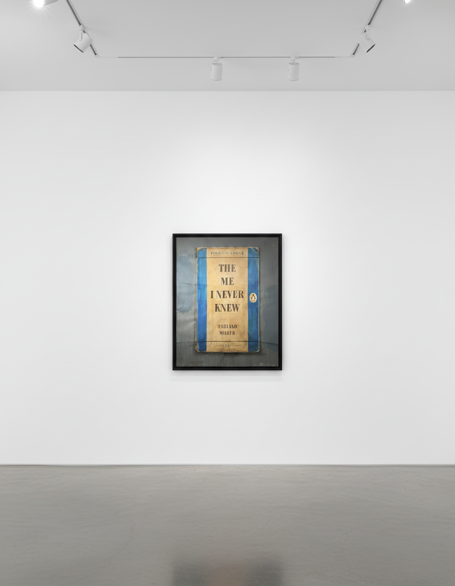 Harland Miller - The Me I Never Knew, 2018, Unique
Watercolor, ink, and pencil on paper
Signed and dated on the front