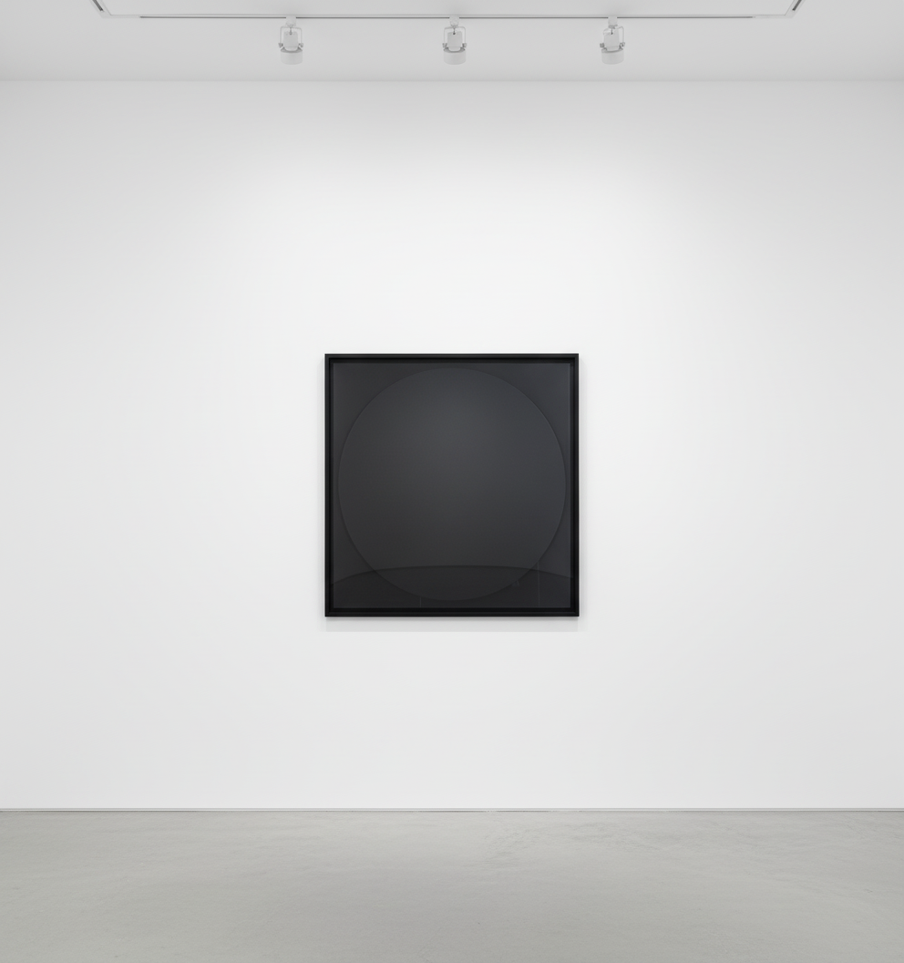 Ian Davenport - Black, 2002, Screenprint on Somerset paper