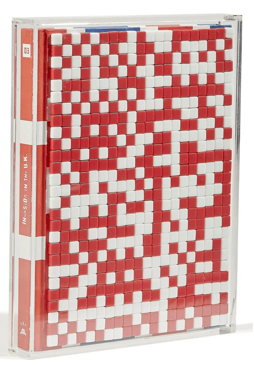 Invader - Invasion Guide 4, London, Manchester, Newcastle, 2008, Ceramic