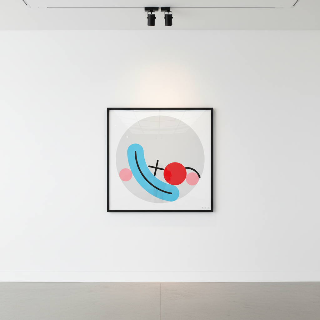 James Joyce - Nothing Serious (Pearl), 2019, Silkscreen